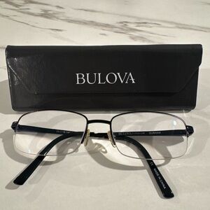 Bulova Titanium Black Eyeglasses